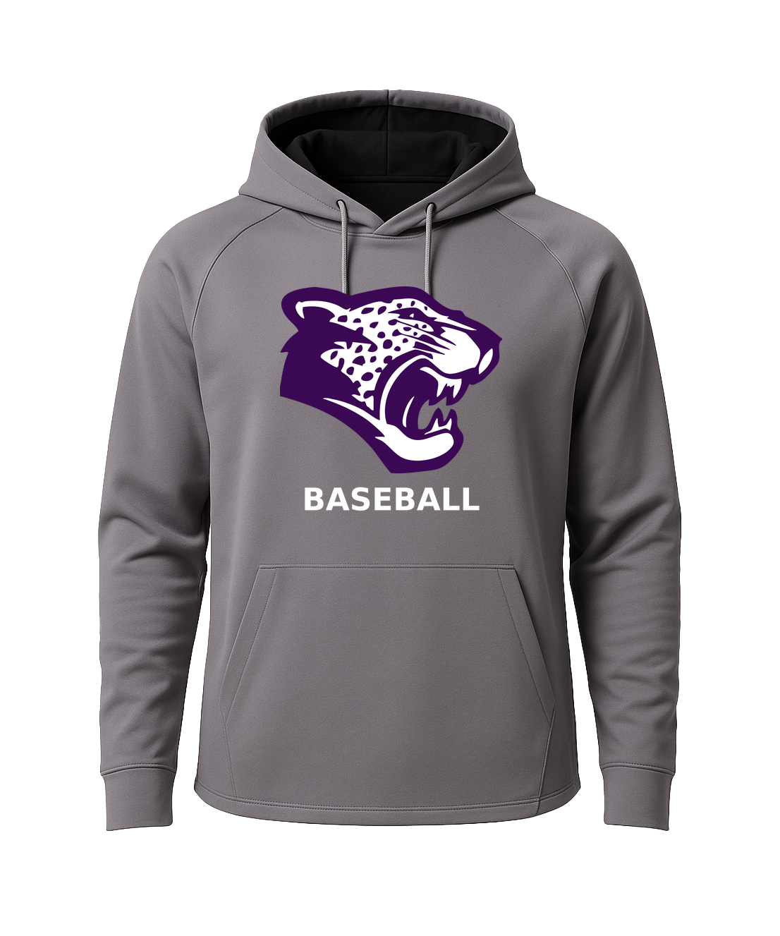 Truman Baseball - Gray Hoodie - Full Front