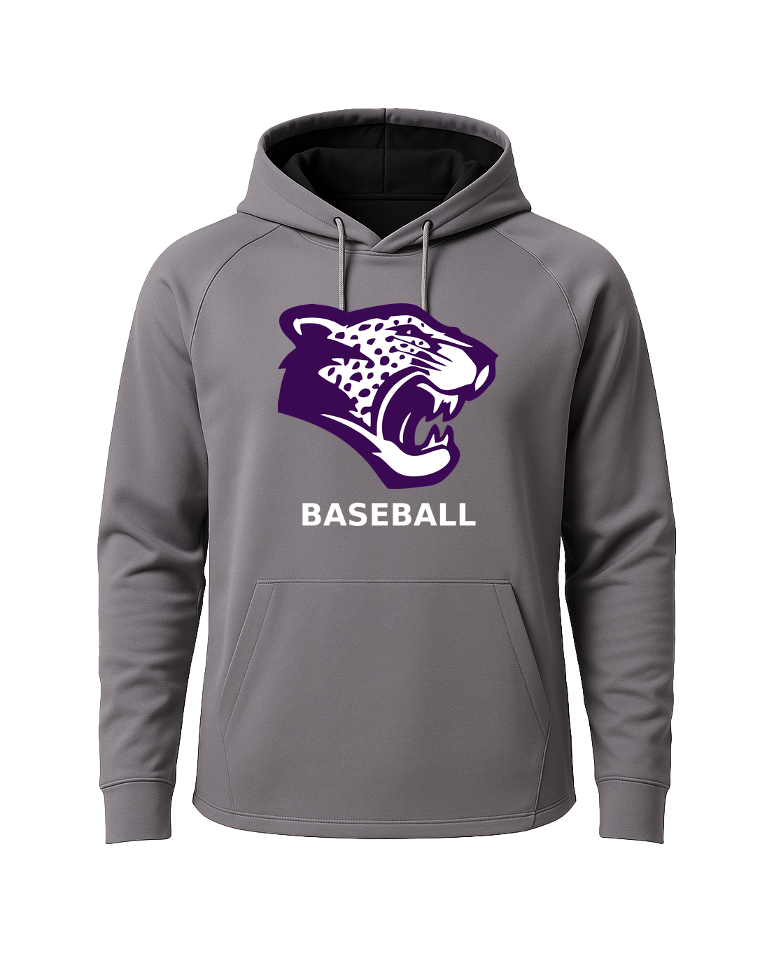 Truman Baseball - Gray Hoodie - Full Front