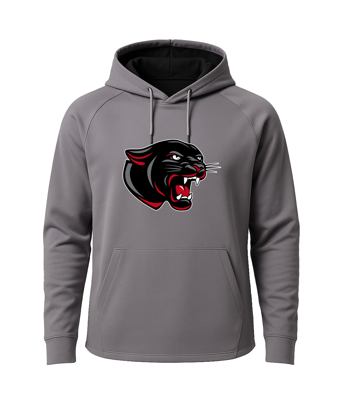 Tracy-Milroy-Balaton Track - Gray Hoodie - Full Front