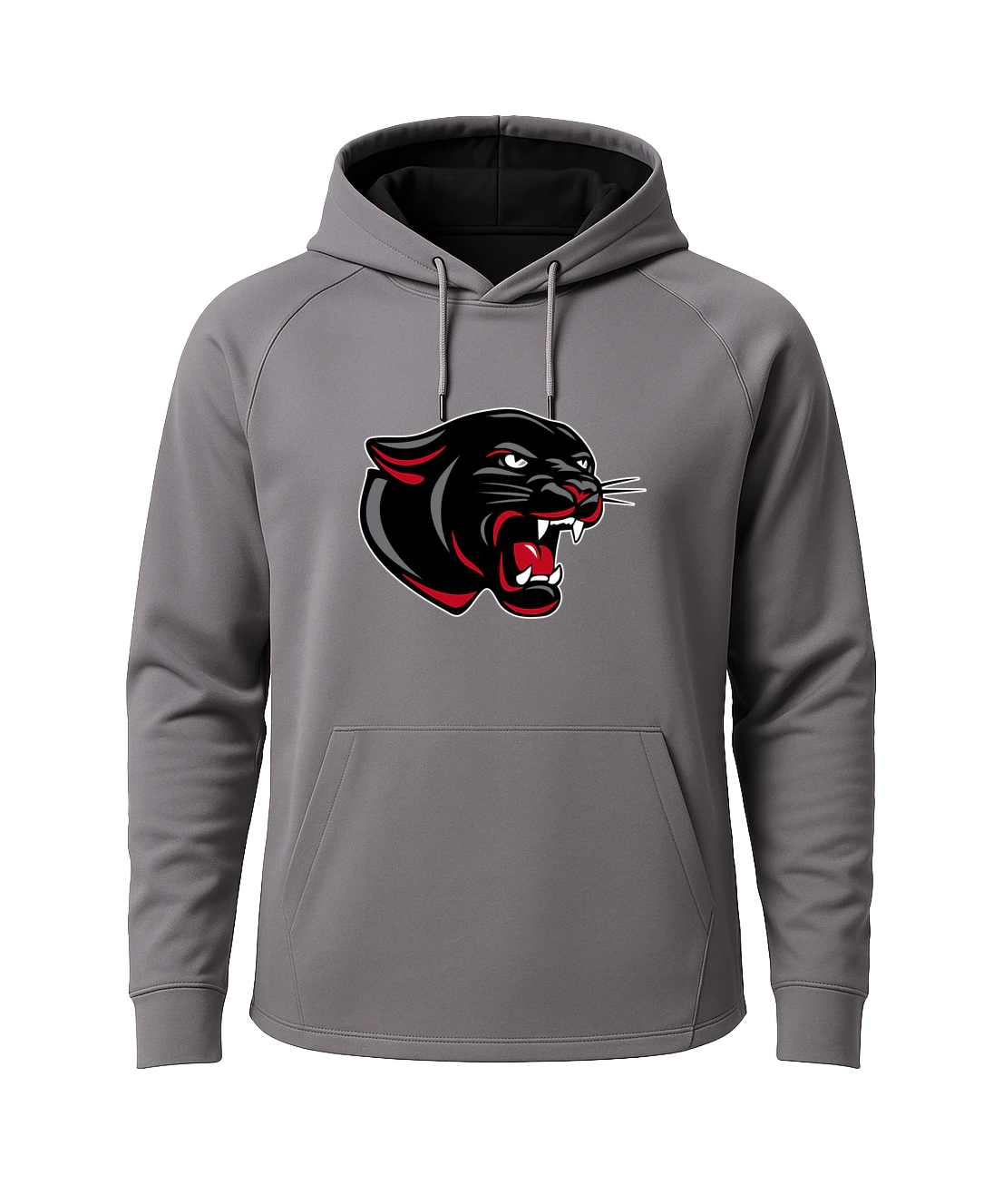 Tracy-Milroy-Balaton Track - Gray Hoodie - Full Front