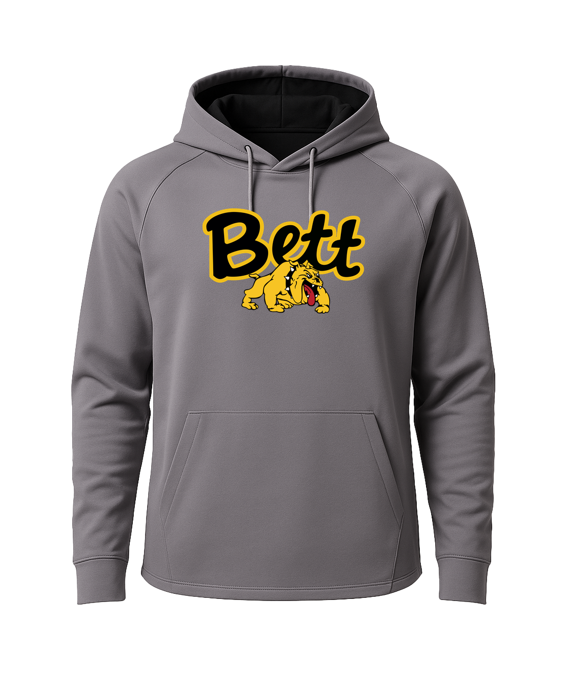 111 - Gray Hoodie - Full Front