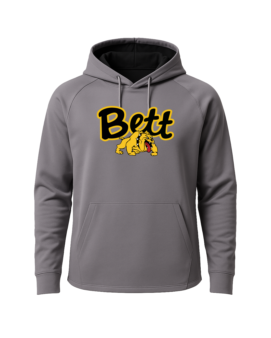 111 - Gray Hoodie - Full Front