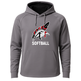 Aitkin Softball - Gray Hoodie - Full Front