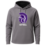 Barnesville Softball - Gray Hoodie - Full Front