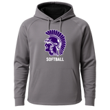 Barnesville Softball - Gray Hoodie - Full Front