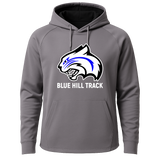Blue Hill High School - Gray Hoodie - Full Front