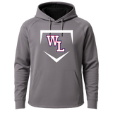 Wisconsin Lutheran Baseball - Gray Hoodie - Full Front