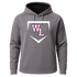 Wisconsin Lutheran Baseball - Gray Hoodie - Full Front