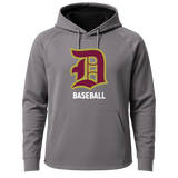 Denfeld Baseball - Gray Hoodie - Full Front