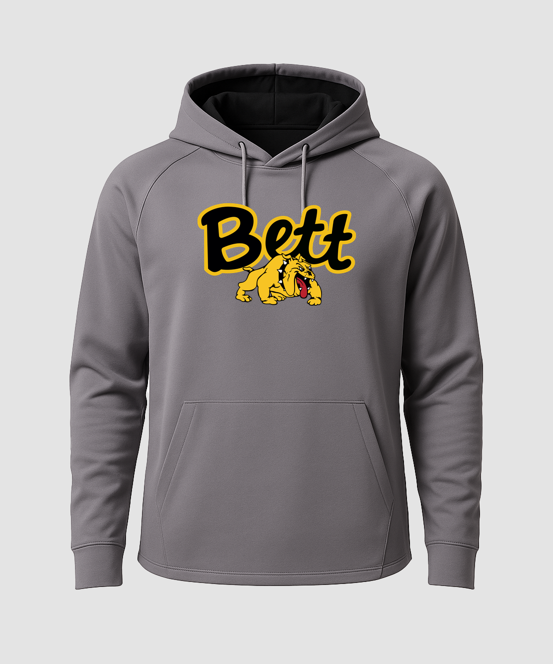 Testing 67 - Gray Hoodie - Full Front