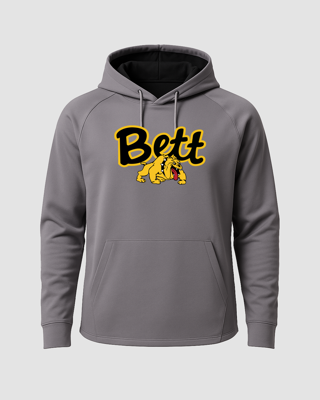 Testing 67 - Gray Hoodie - Full Front