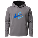 Leading Edge Rep Store - Gray Hoodie - Full Front