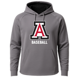 Amboy Baseball - Gray Hoodie - Full Front