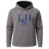 LeSueur Henderson Baseball & Softball - Gray Hoodie - Full Front