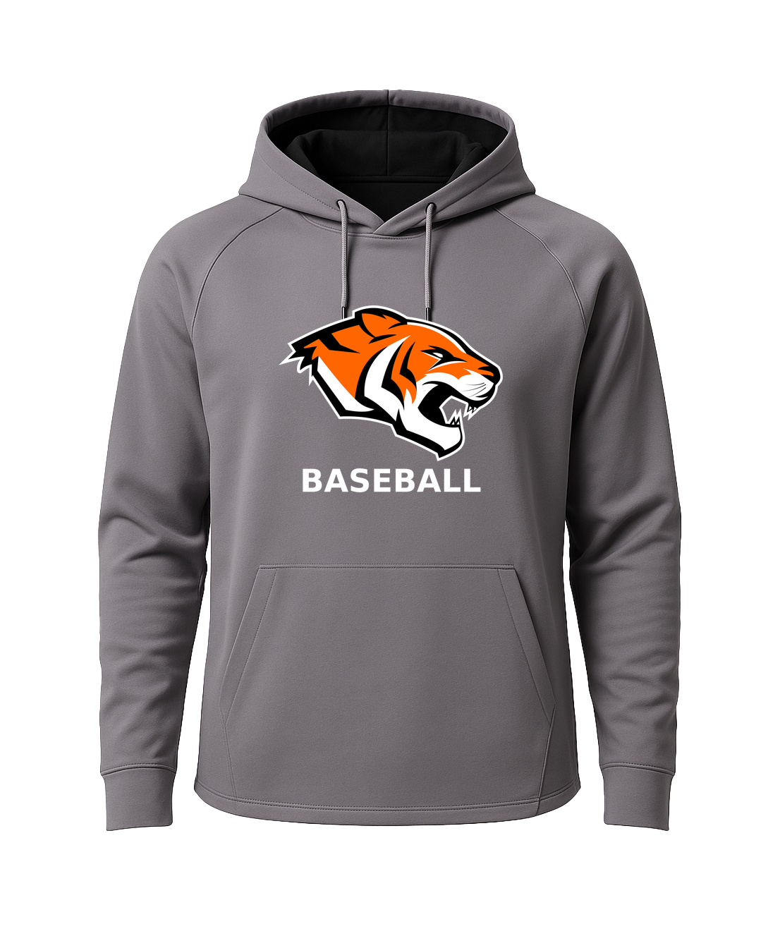 Morris Baseball Association - Gray Hoodie - Full Front