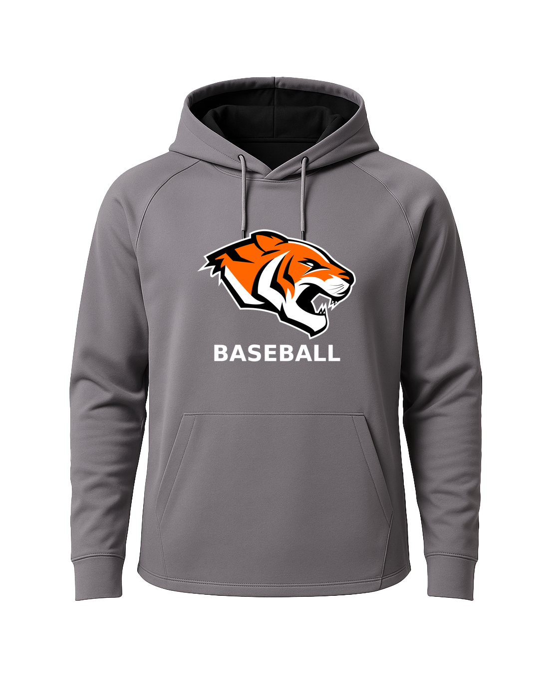 Morris Baseball Association - Gray Hoodie - Full Front