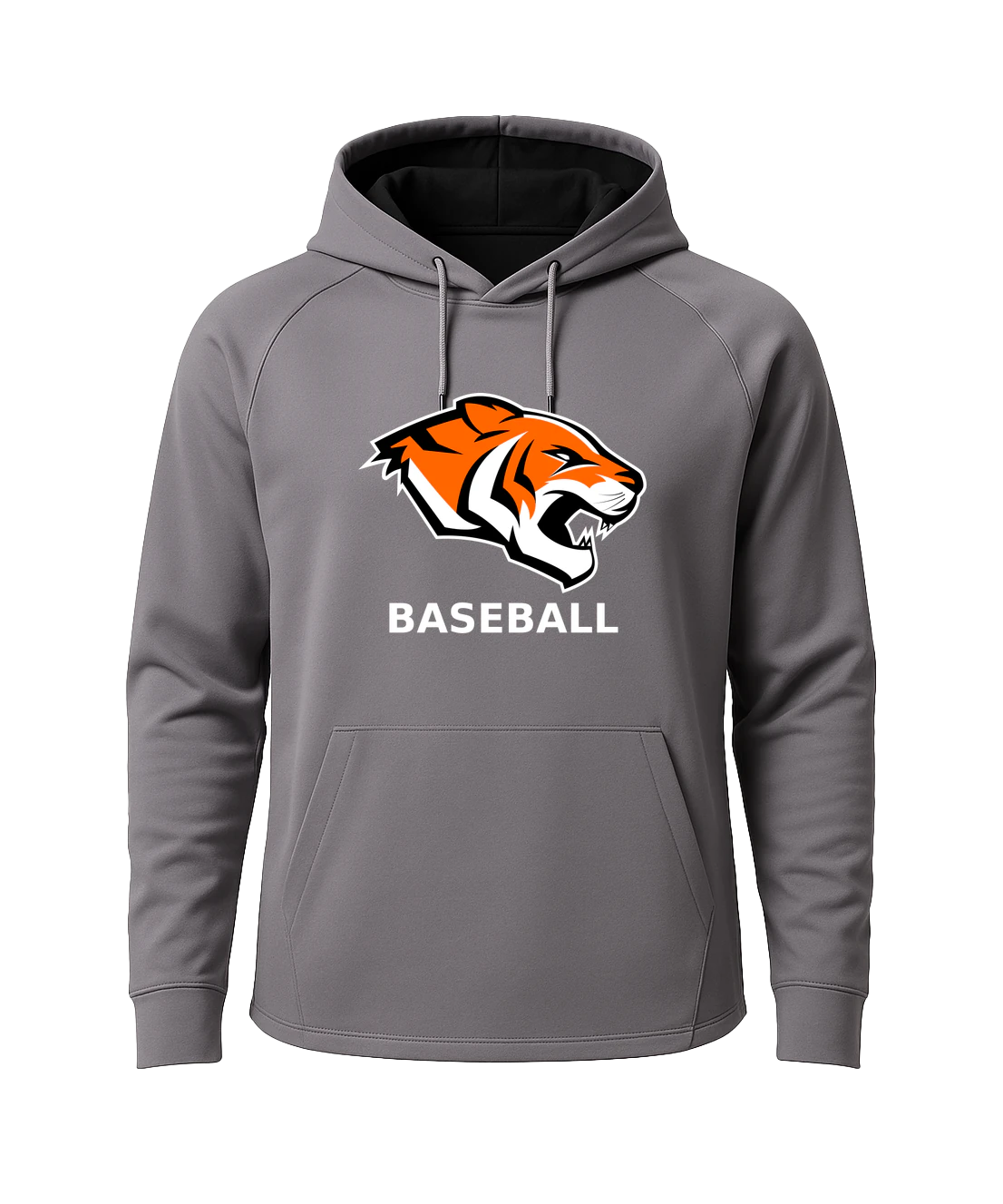 Morris Baseball Association - Gray Hoodie - Full Front