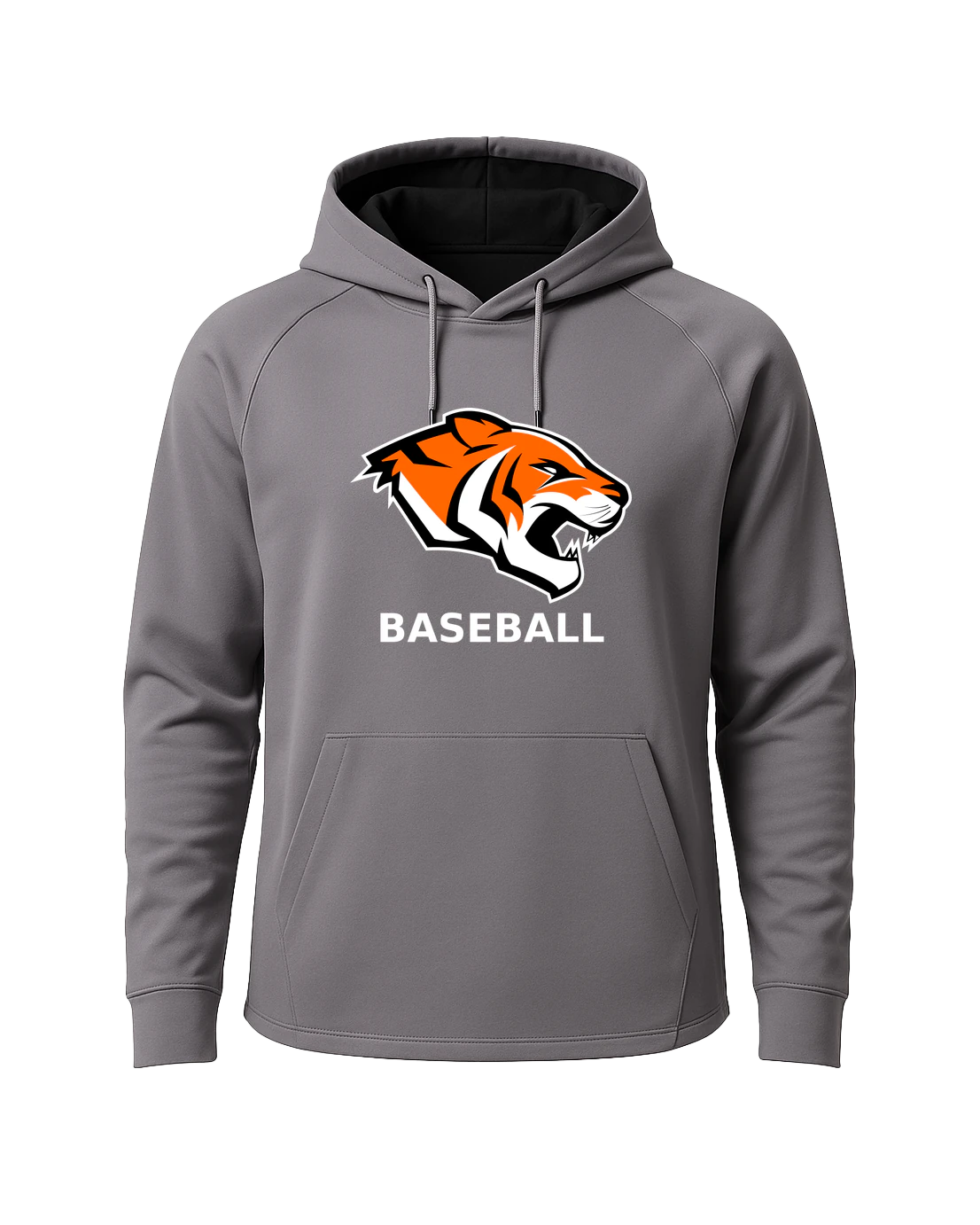 Morris Baseball Association - Gray Hoodie - Full Front