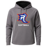 Carlton Wrenshall Softball - Gray Hoodie - Full Front
