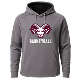 Riverview Basketball - Gray Hoodie - Full Front