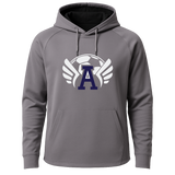 Abingdon Soccer - Gray Hoodie - Full Front