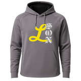 Lamberton LongSox Baseball - Gray Hoodie - Full Front