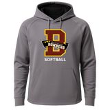 Barnum Softball - Gray Hoodie - Full Front
