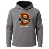 Barnum Softball - Gray Hoodie - Full Front