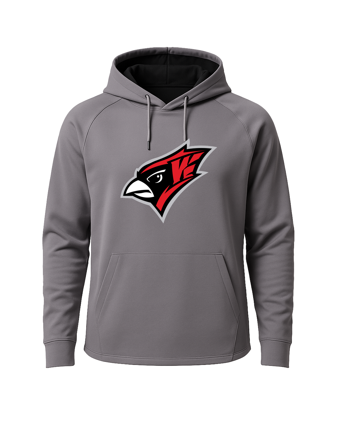 Willmar Spring Athletics - Gray Hoodie - Full Front