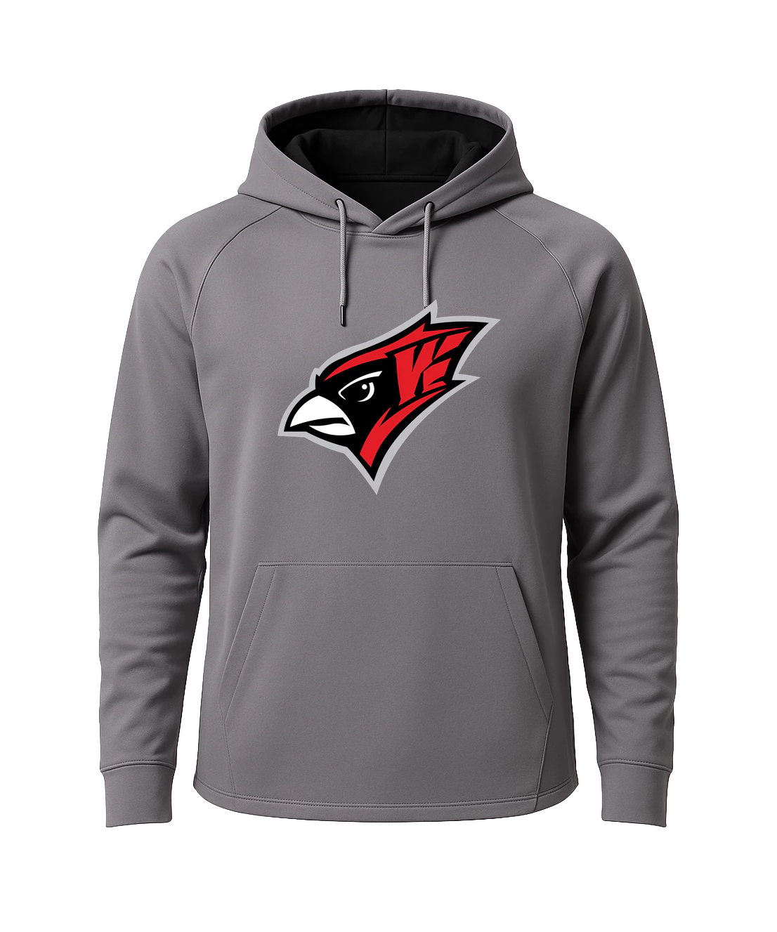 Willmar Spring Athletics - Gray Hoodie - Full Front