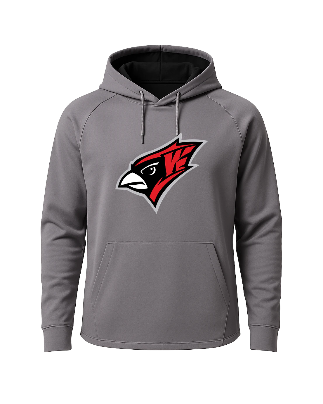 Willmar Spring Athletics - Gray Hoodie - Full Front
