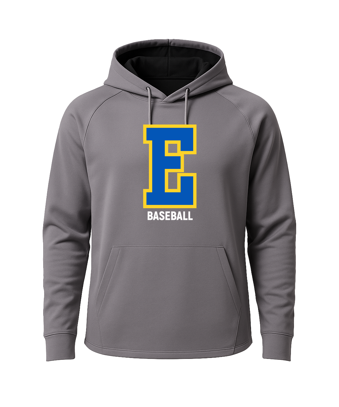Esko Baseball - Gray Hoodie - Full Front