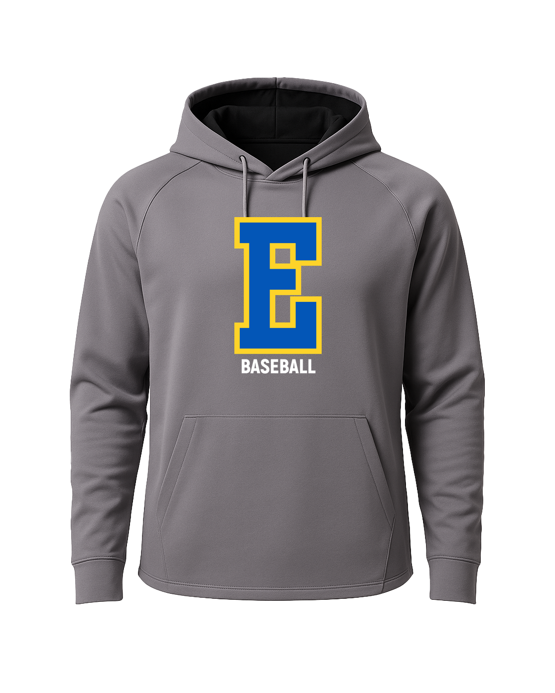 Esko Baseball - Gray Hoodie - Full Front