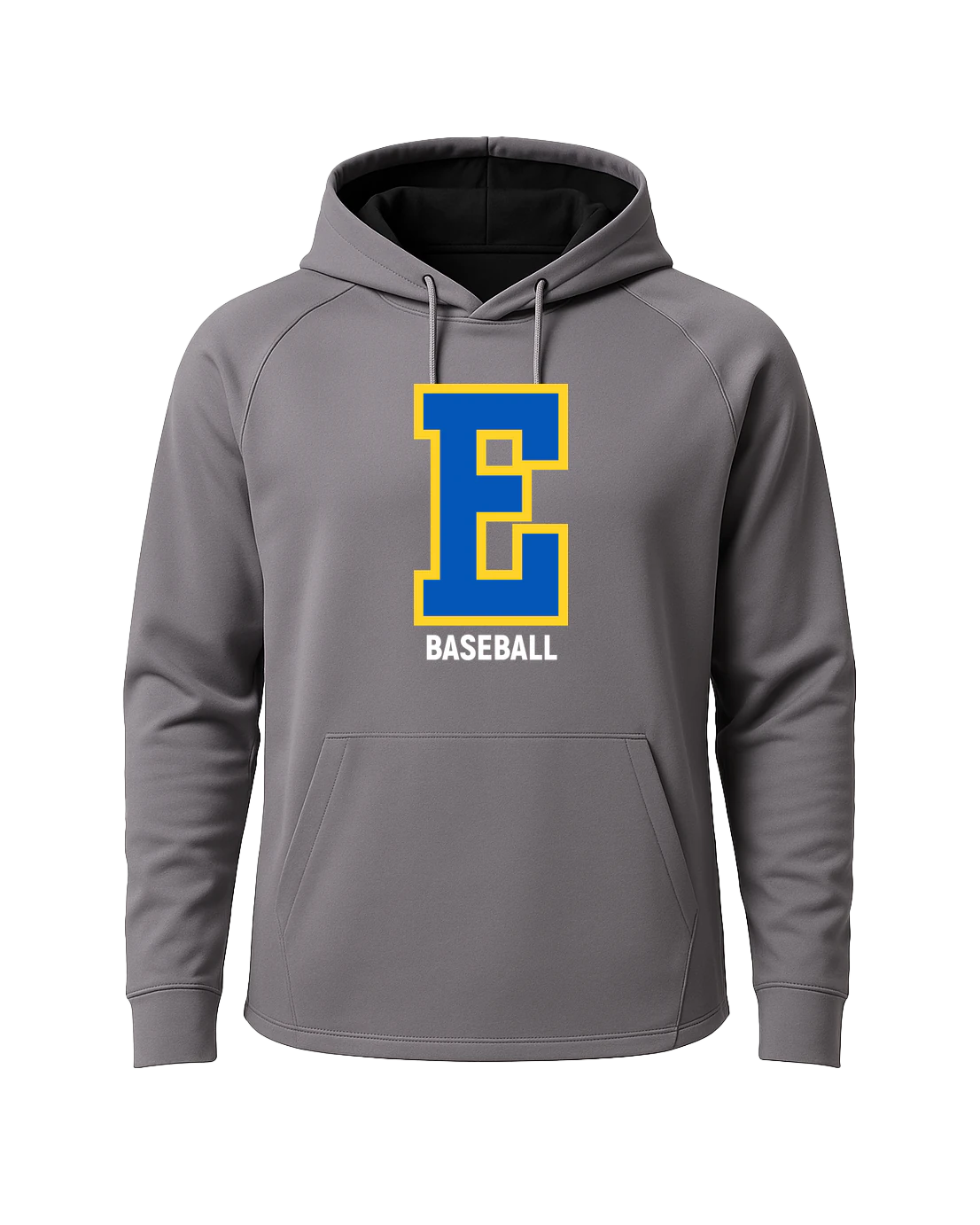 Esko Baseball - Gray Hoodie - Full Front