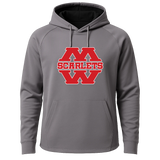 Mankato West Track - Gray Hoodie - Full Front