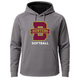 Denfeld Softball - Gray Hoodie - Full Front
