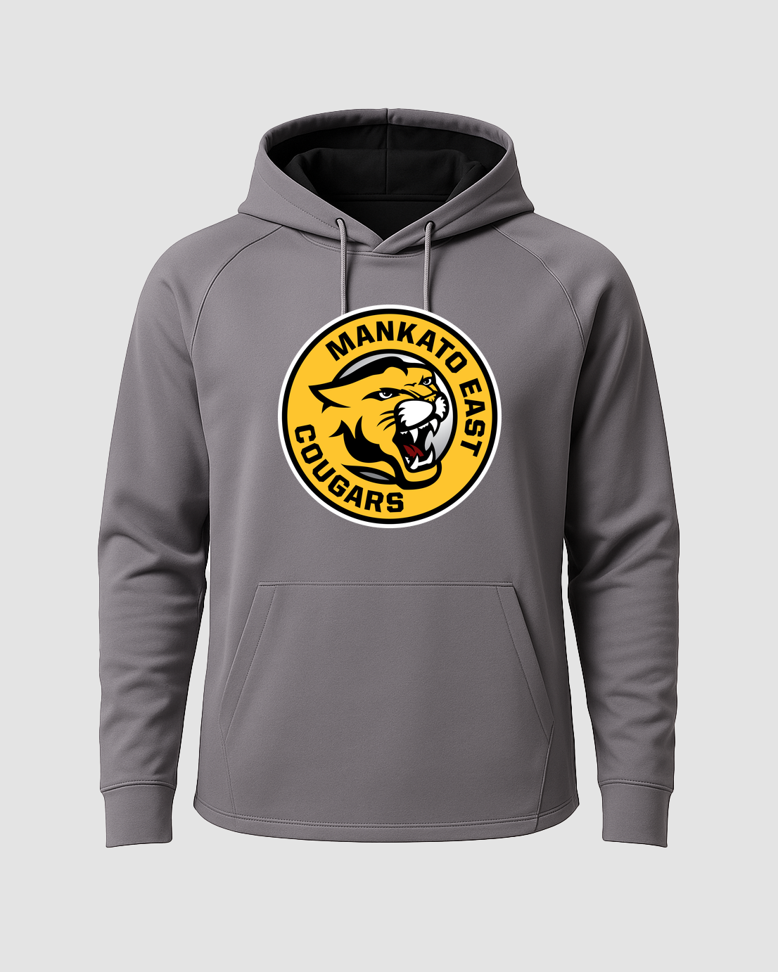 Mankato Testing - Gray Hoodie - Full Front
