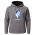 Mora Baseball - Gray Hoodie - Full Front