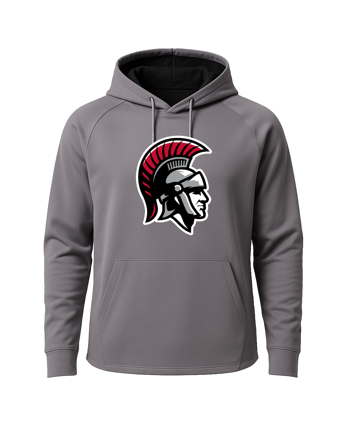 Worthington Baseball - Gray Hoodie - Full Front