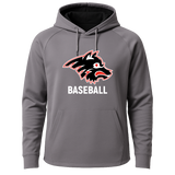 Milaca Baseball - Gray Hoodie - Full Front