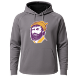 Cloquet Baseball and Softball - Gray Hoodie - Full Front