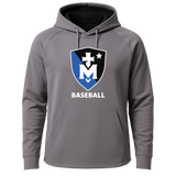 Stella Maris Academy Baseball - Gray Hoodie - Full Front