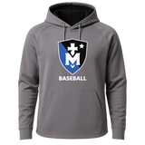 Stella Maris Academy Baseball - Gray Hoodie - Full Front