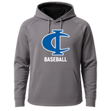 Cambridge Isanti Baseball - Gray Hoodie - Full Front