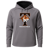 St. Cloud Tech Track & Field - Gray Hoodie - Full Front