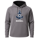 Hibbing Baseball - Gray Hoodie - Full Front