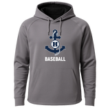Hibbing Baseball - Gray Hoodie - Full Front