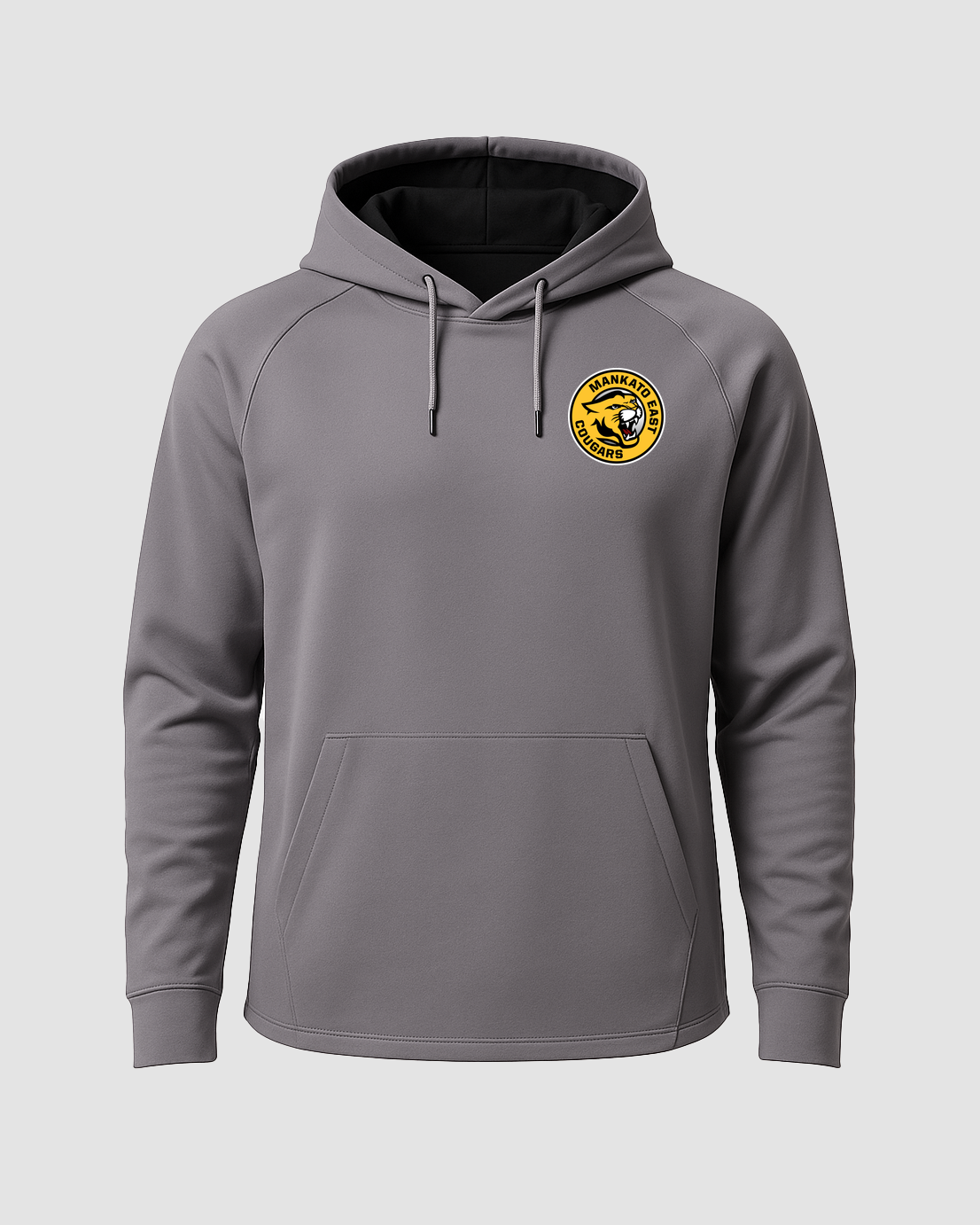 Mankato Testing - Gray Hoodie - Left Chest