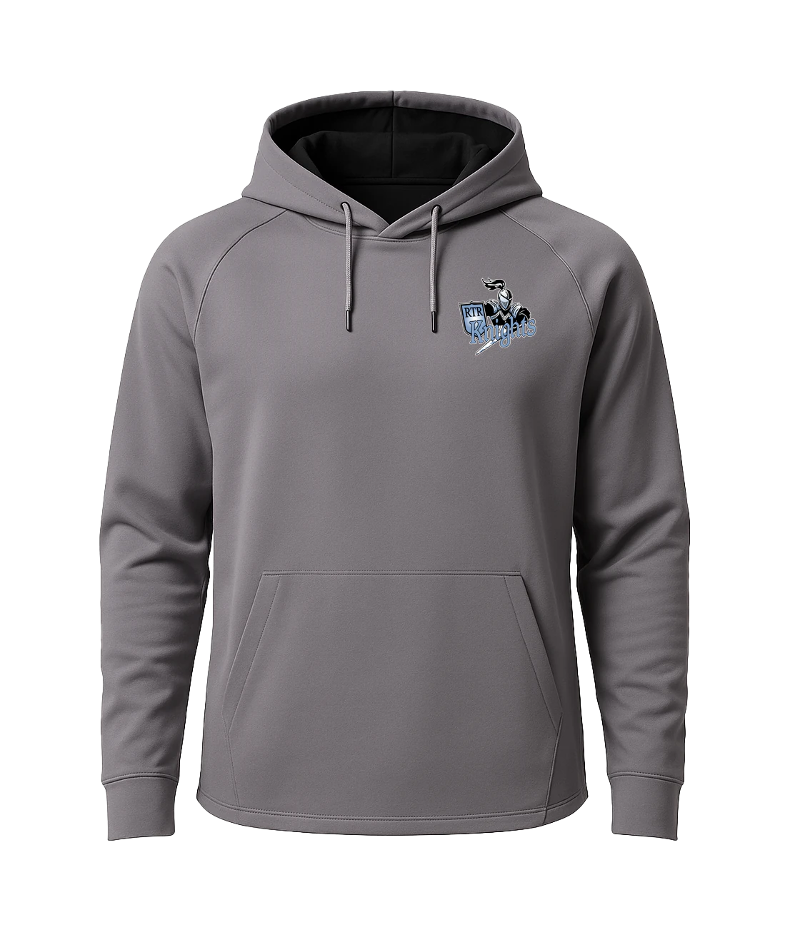 Russell-Tyler-Ruthon Baseball - Gray Hoodie - Left Chest