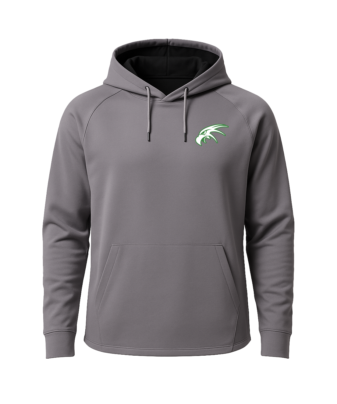 Maple River High School Baseball - Gray Hoodie - Left Chest